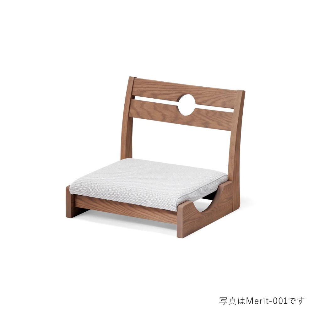 KOMA Tatami Chair High MBR Merit HIRATA CHAIR COLLECTION / HIRATA CHAIR COLLECTION（ヒラタ チェア コレクション） / 座椅子・ローチェア / HCC10103SIL_ma.jpg