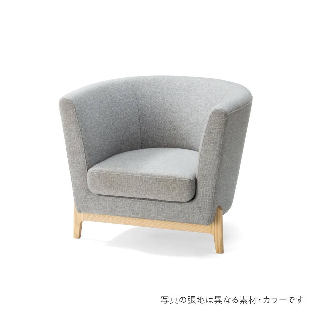 PISOLINO Sofa 1P NA-R Twill HIRATA CHAIR COLLECTION / HIRATA CHAIR COLLECTION（ヒラタ チェア コレクション） / 1人掛けソファ / HCC10151RED_ma.jpg