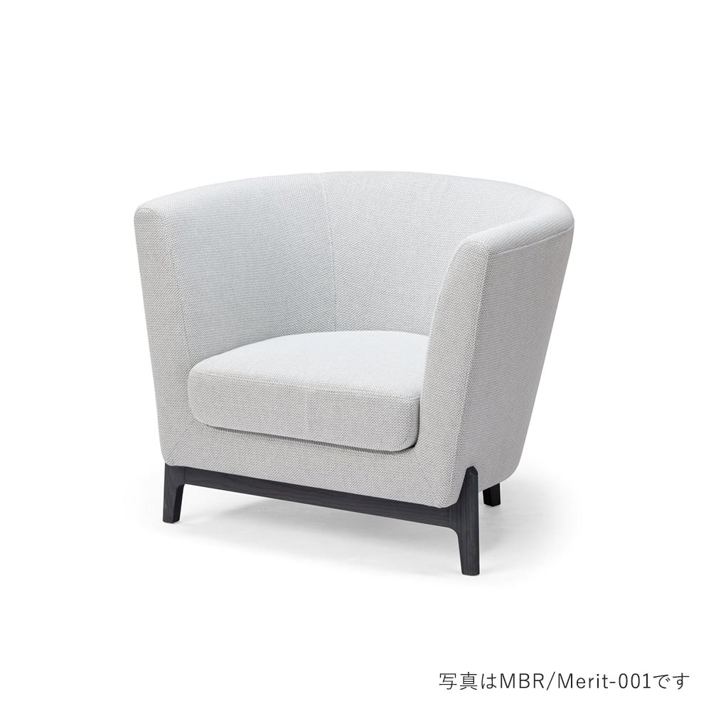 PISOLINO Sofa 1P MBR Merit HIRATA CHAIR COLLECTION / HIRATA CHAIR COLLECTION（ヒラタ チェア コレクション） / 1人掛けソファ / HCC10154SIL_ma.jpg