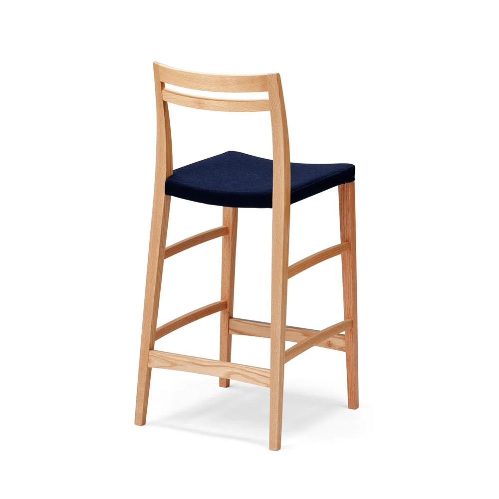 FIKA Bar Chair H650 NA-R Twill HIRATA CHAIR COLLECTION / HIRATA CHAIR COLLECTION（ヒラタ チェア コレクション） / カウンターチェア・バーチェア / HCC10307_dt_01.jpg