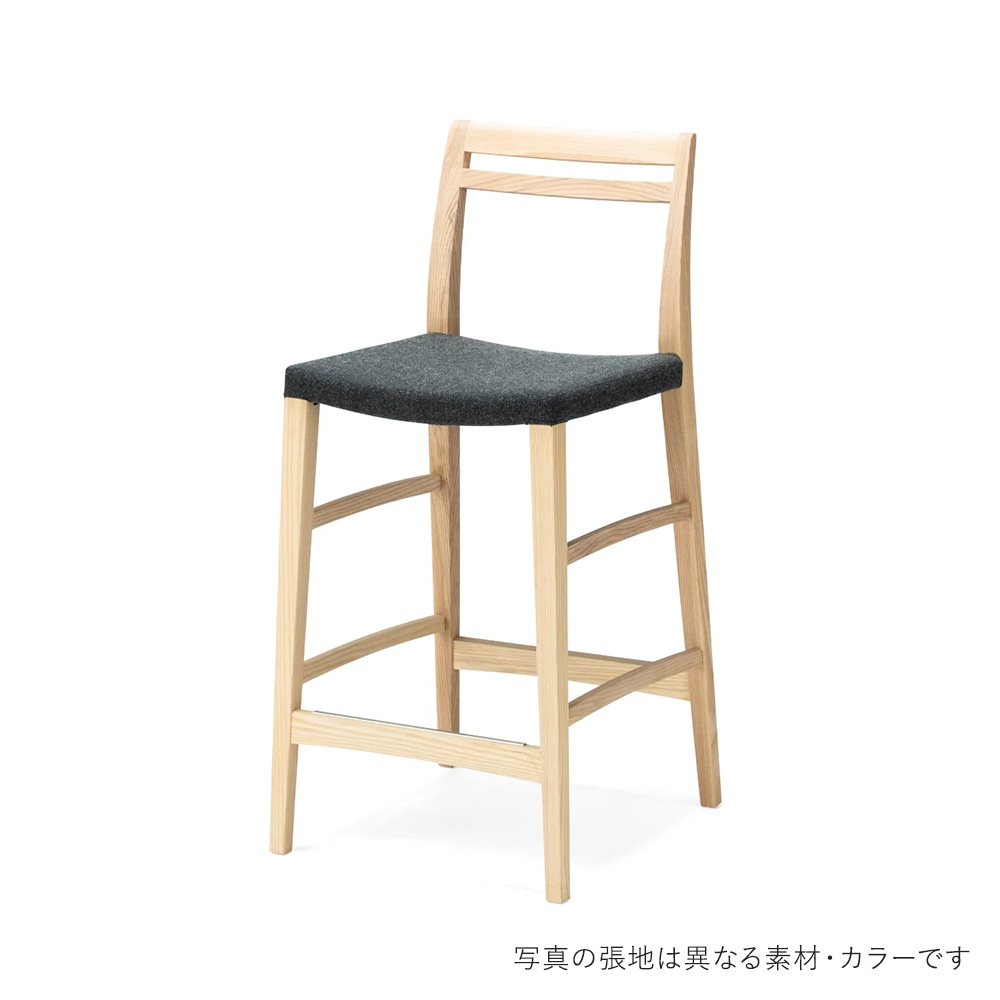 FIKA Bar Chair H650 NWH Twill HIRATA CHAIR COLLECTION / HIRATA CHAIR COLLECTION（ヒラタ チェア コレクション） / カウンターチェア・バーチェア / HCC10308PNK_ma.jpg
