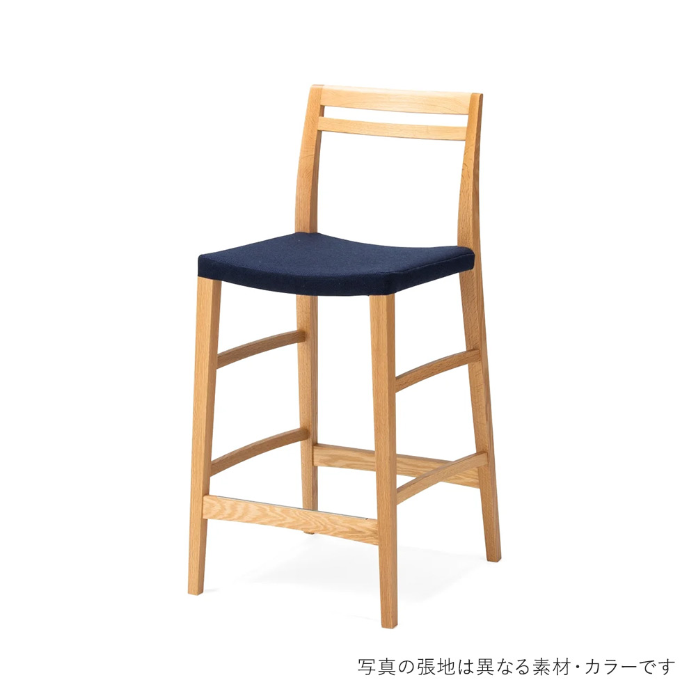 FIKA Bar Chair H650 NA-R Mode HIRATA CHAIR COLLECTION / HIRATA CHAIR COLLECTION（ヒラタ チェア コレクション） / カウンターチェア・バーチェア / HCC10319BEG_ma.jpg