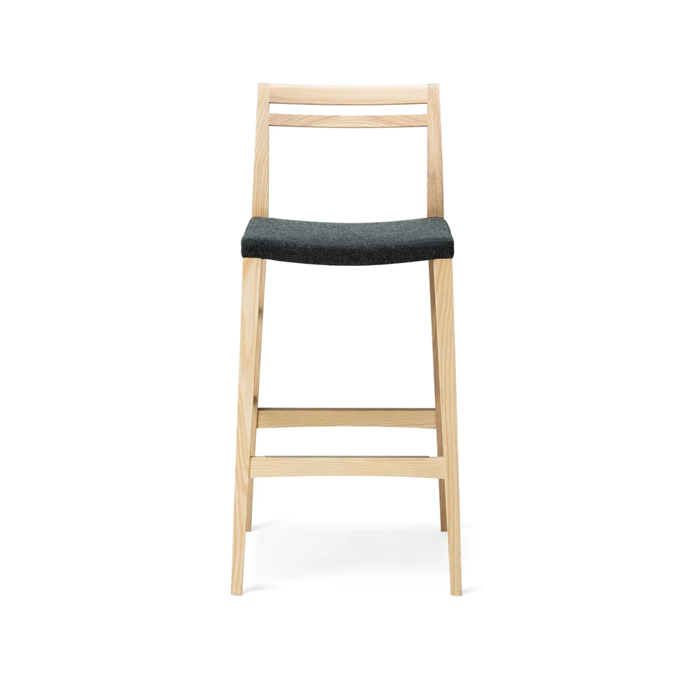 FIKA Bar Chair H750 NWH Twill HIRATA CHAIR COLLECTION / HIRATA CHAIR COLLECTION（ヒラタ チェア コレクション） / カウンターチェア・バーチェア / HCC10328_dt_01.jpg