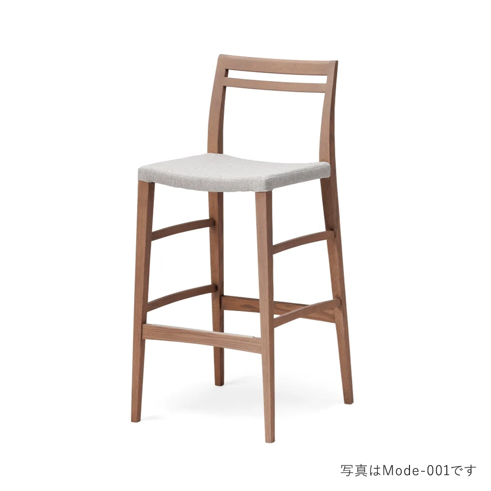 FIKA Bar Chair H750 MBR Mode HIRATA CHAIR COLLECTION / HIRATA CHAIR COLLECTION（ヒラタ チェア コレクション） / カウンターチェア・バーチェア / HCC10338BLK_ma.jpg