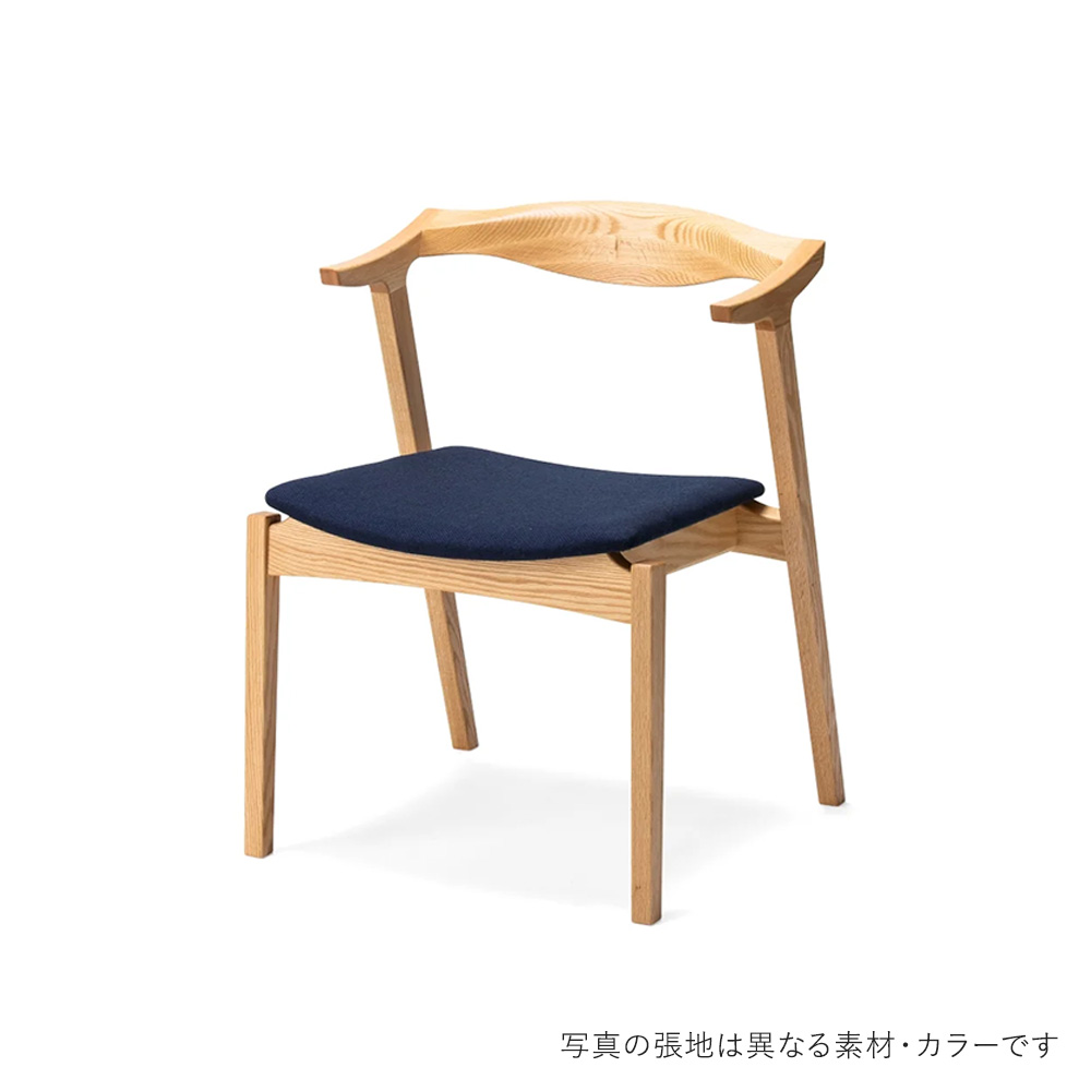 GADO Half Arm Chair NA-R Mode HIRATA CHAIR COLLECTION / HIRATA CHAIR COLLECTION（ヒラタ チェア コレクション） / ダイニングチェア / HCC10395GRY_ma.jpg