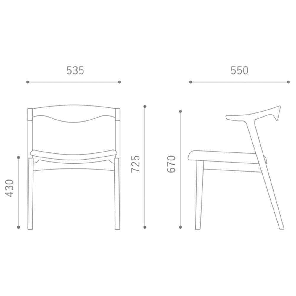 GADO Half Arm Chair CBA Fiord HIRATA CHAIR COLLECTION / HIRATA CHAIR COLLECTION（ヒラタ チェア コレクション） / ダイニングチェア / HCC10401_dt_01.jpg