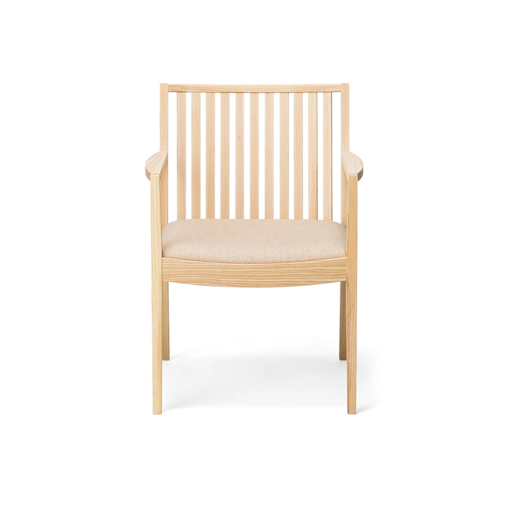 ROME Arm Chair NWH Twill HIRATA Chair  COLLECTION / HIRATA CHAIR COLLECTION（ヒラタ チェア コレクション） / ダイニングチェア / HCC10414_dt_01.jpg