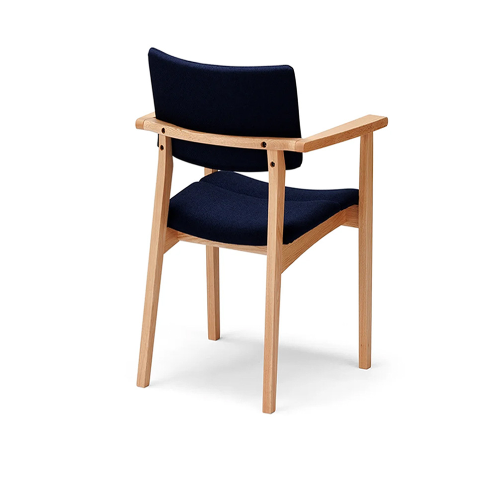 TOPO Arm Chair NA-R Twill HIRATA CHAIR COLLECTION / HIRATA CHAIR COLLECTION（ヒラタ チェア コレクション） / ダイニングチェア / HCC10434_dt_01.jpg