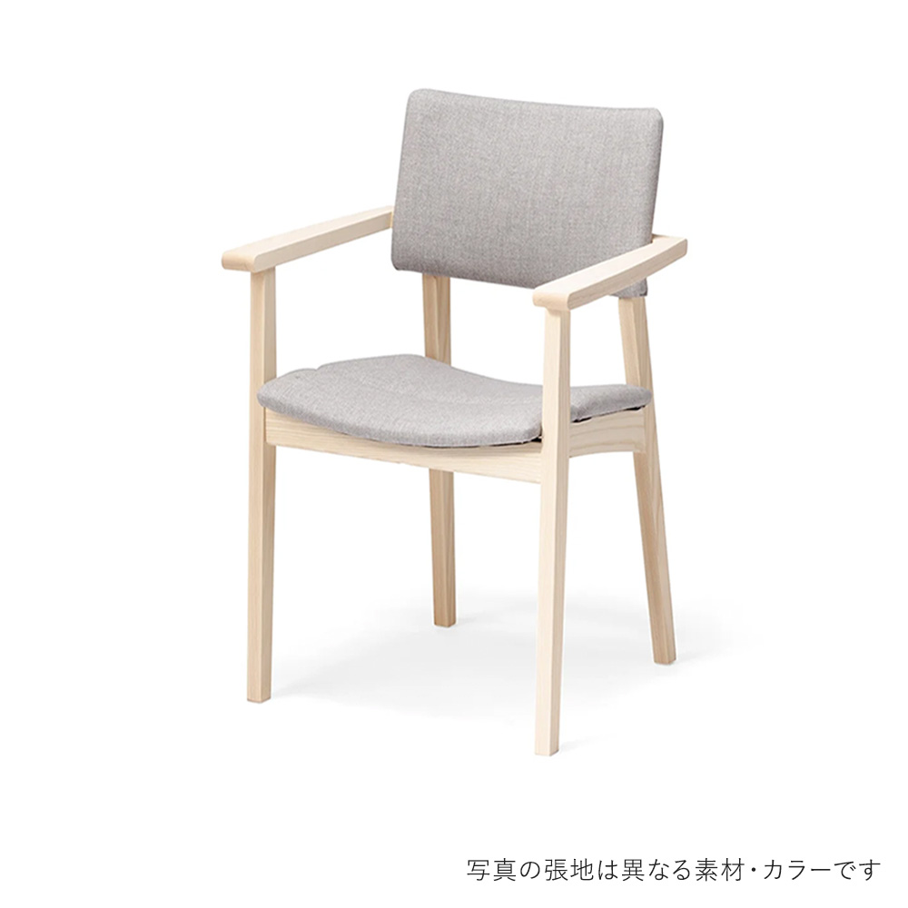 TOPO Arm Chair NWH Twill HIRATA CHAIR COLLECTION / HIRATA CHAIR COLLECTION（ヒラタ チェア コレクション） / ダイニングチェア / HCC10435PNK_ma.jpg