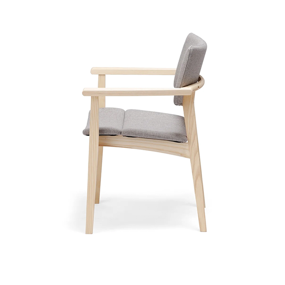 TOPO Arm Chair NWH Twill HIRATA CHAIR COLLECTION / HIRATA CHAIR COLLECTION（ヒラタ チェア コレクション） / ダイニングチェア / HCC10435_dt_02.jpg