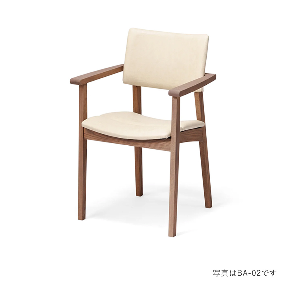 TOPO Arm Chair MBR Baron HIRATA CHAIR COLLECTION / HIRATA CHAIR COLLECTION（ヒラタ チェア コレクション） / ダイニングチェア / HCC10436DBR_ma.jpg