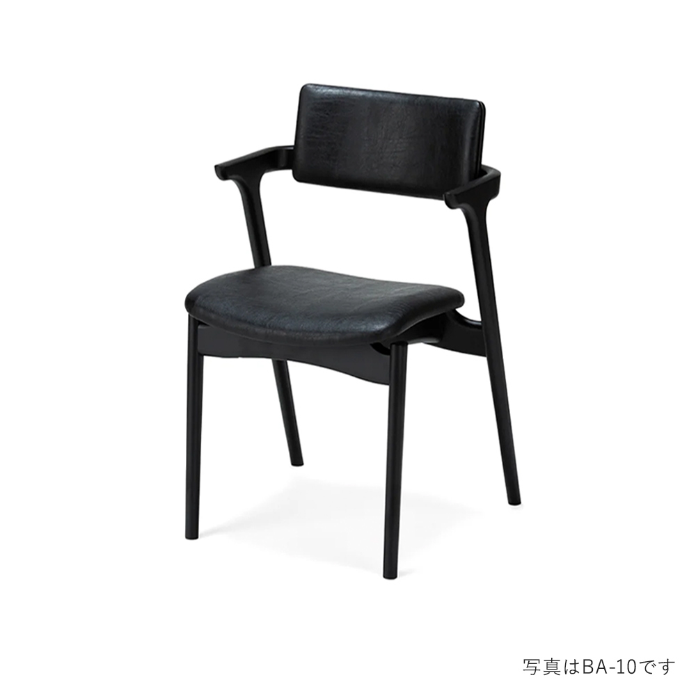 CAPRA Half Arm Chair JBK Baron HIRATA CHAIR COLLECTION / HIRATA CHAIR COLLECTION（ヒラタ チェア コレクション） / ダイニングチェア / HCC10465MBR_ma.jpg