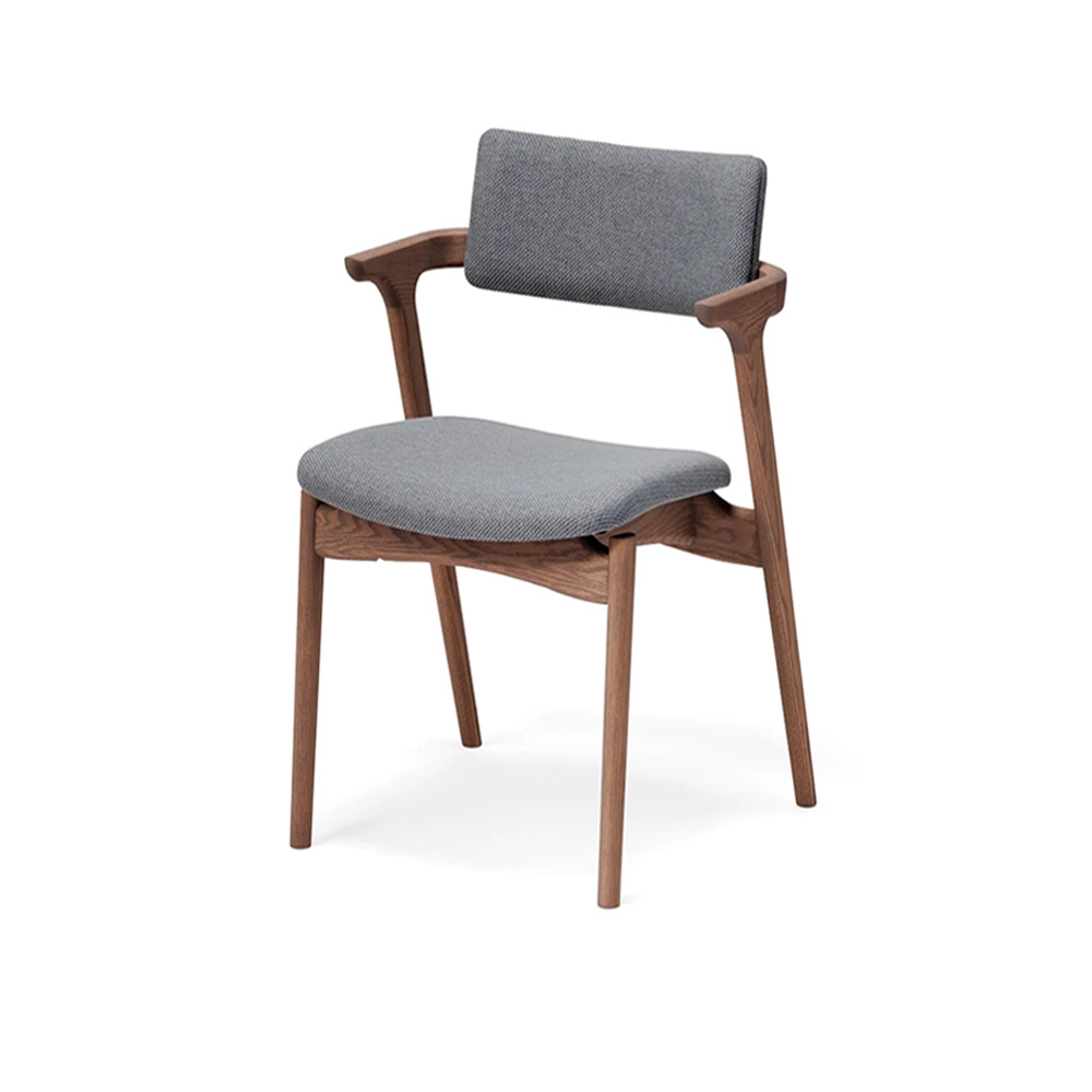 CAPRA Half Arm Chair MBR Merit HIRATA CHAIR COLLECTION / HIRATA CHAIR COLLECTION（ヒラタ チェア コレクション） / ダイニングチェア / HCC10470BLK_ma.jpg