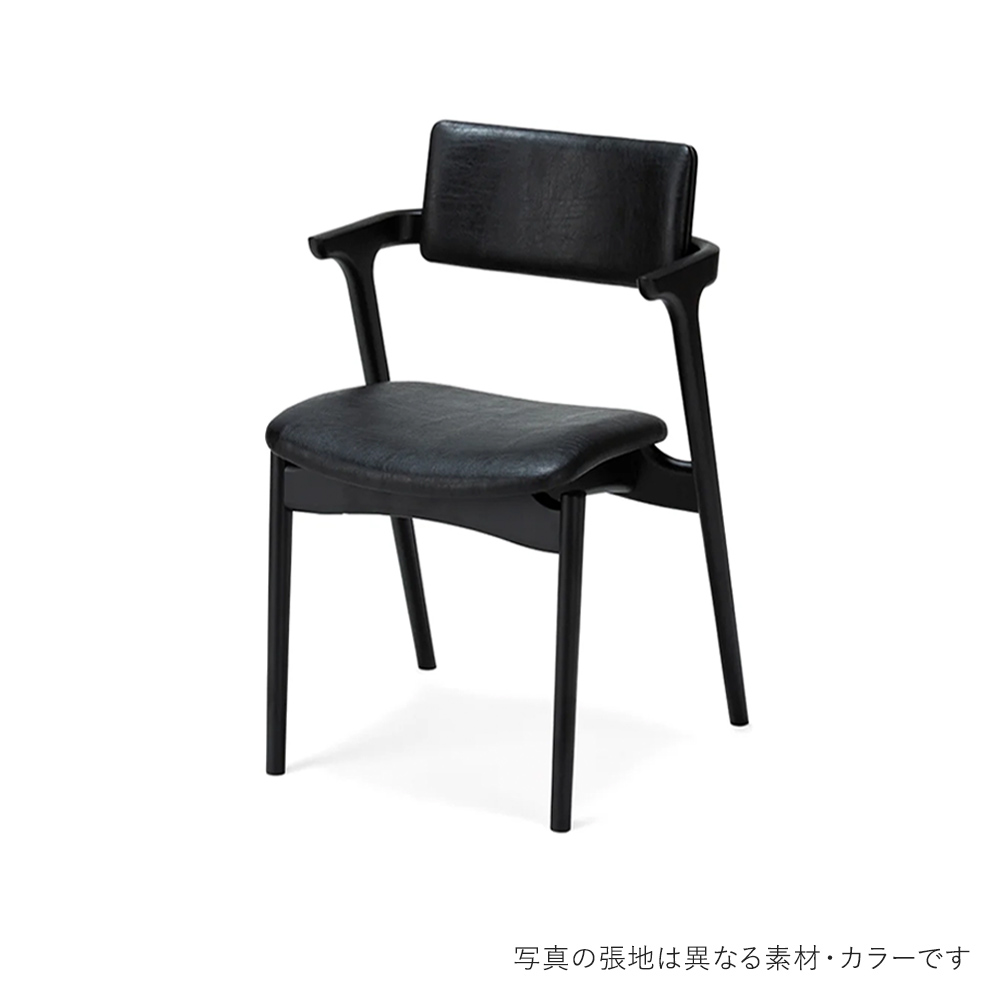 CAPRA Half Arm Chair JBK Mode HIRATA CHAIR COLLECTION / HIRATA CHAIR COLLECTION（ヒラタ チェア コレクション） / ダイニングチェア / HCC10473GRY_ma.jpg