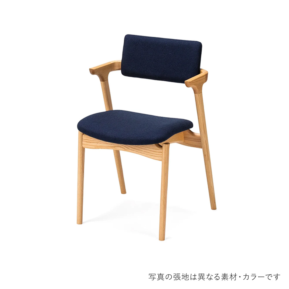 CAPRA Half Arm Chair NA-R Mode HIRATA CHAIR COLLECTION / HIRATA CHAIR COLLECTION（ヒラタ チェア コレクション） / ダイニングチェア / HCC10475BLK_ma.jpg