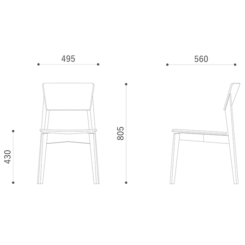 STRATO CBA/MBR HIRATA CHAIR COLLECTION / HIRATA CHAIR COLLECTION（ヒラタ チェア コレクション） / ダイニングチェア / HCC10497_dt_10.jpg
