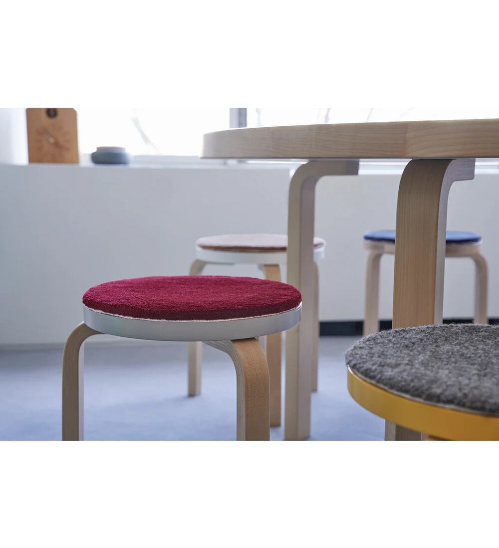 WOOL CHAIR PAD φ34 British Colour HOTTA CARPET / HOTTA CARPET（ホッタカーペット） / クッション・座布団 / HCP10001_dt_02.jpg