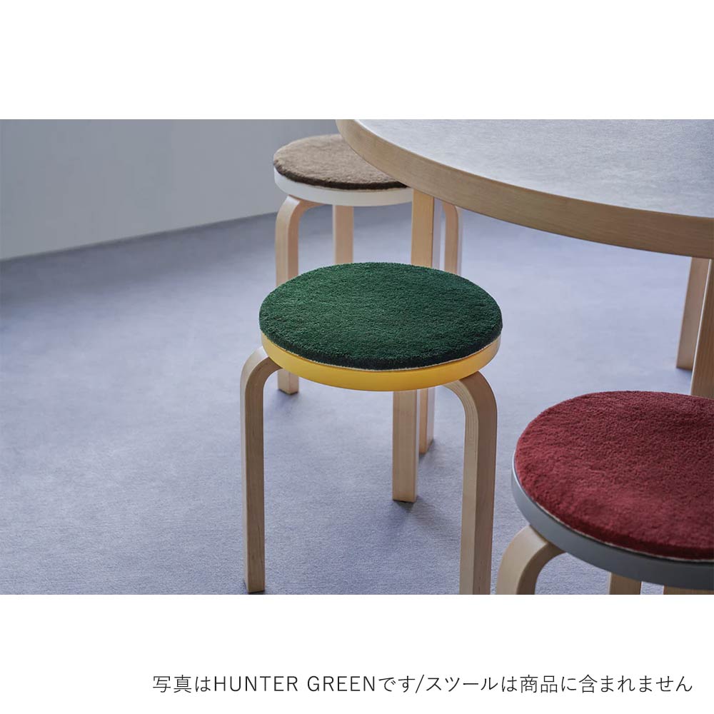 WOOL CHAIR PAD φ34 British Colour HOTTA CARPET / HOTTA CARPET（ホッタカーペット） / クッション・座布団 / HCP10002BLU_ma.jpg