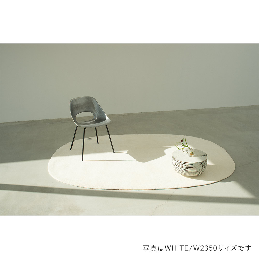 WOOLRUG Local Wool 楕円 W1500 カットパイル HOTTA CARPET / HOTTA CARPET(ホッタカーペット) / ラグ・カーペット・絨毯 / HCP10007DBR_ma.jpg