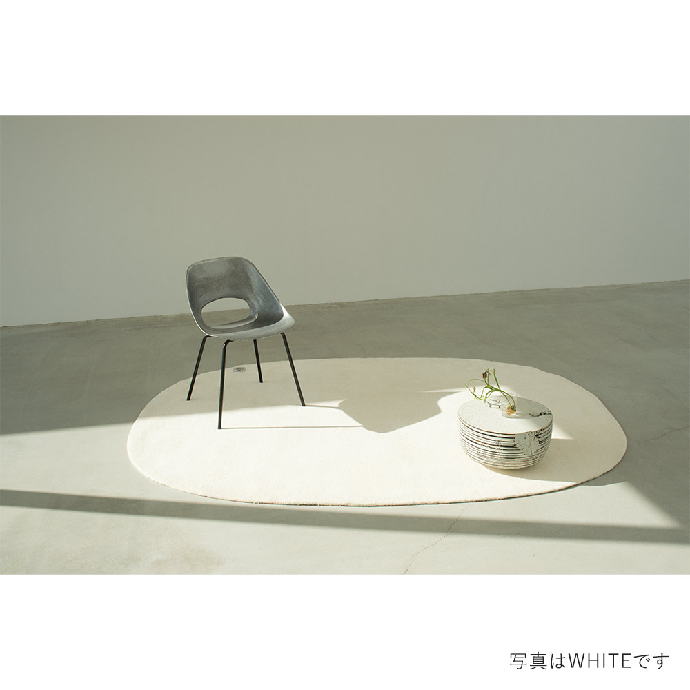 WOOLRUG Local Wool 楕円 W2350 カットパイル HOTTA CARPET / HOTTA CARPET(ホッタカーペット) / ラグ・カーペット・絨毯 / HCP10008DBR_ma.jpg