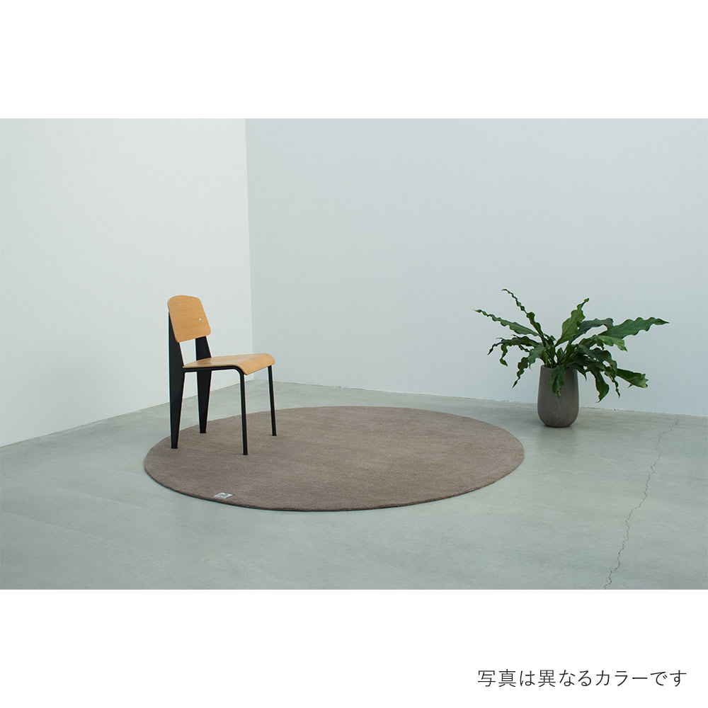 WOOLRUG Local Wool φ2000 ループパイル HOTTA CARPET / HOTTA CARPET(ホッタカーペット) / ラグ・カーペット・絨毯 / HCP10021DBR_ma.jpg