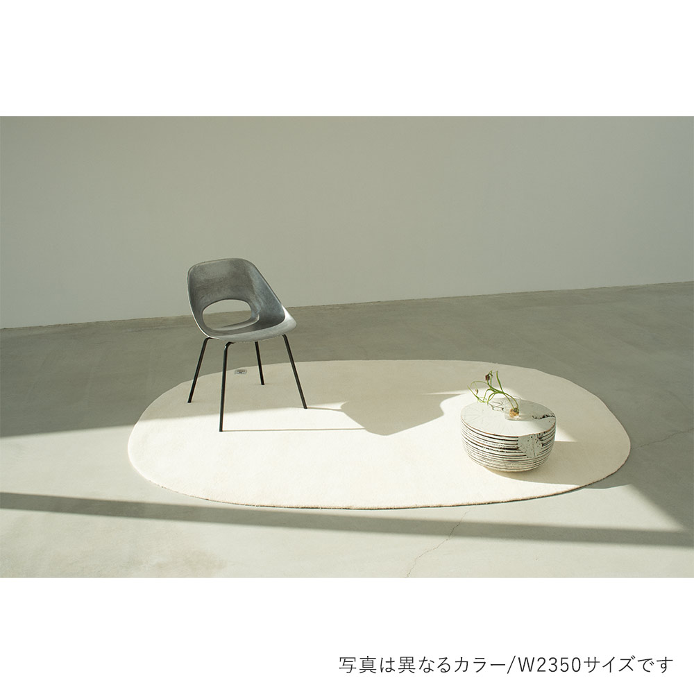 WOOLRUG Local Wool 楕円 W1500 ループパイル HOTTA CARPET / HOTTA CARPET(ホッタカーペット) / ラグ・カーペット・絨毯 / HCP10022DBR_ma.jpg
