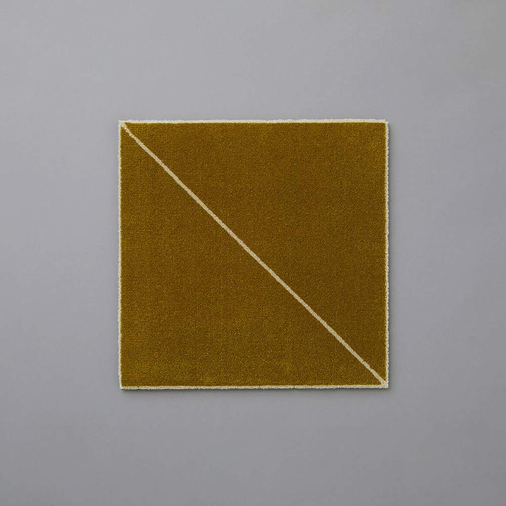 WOOLTILE for Home スラッシュ 12枚セット HOTTA CARPET / HOTTA CARPET（ホッタカーペット） / ラグ・カーペット・絨毯 / HCP10077YEL_ma.jpg