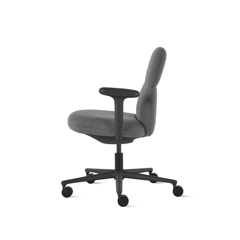 ASARI Chair ミドルバック ハイトアジャストメントアーム 硬床/カーペット用キャスター / Herman Miller（ハーマンミラー） / 高機能チェア / HER10032_dt_02.jpg