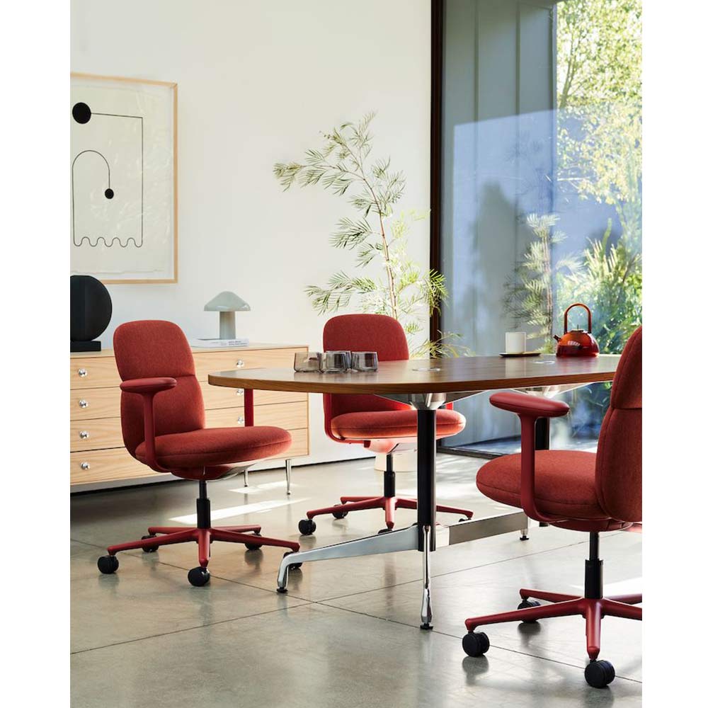 ASARI Chair ミドルバック ハイトアジャストメントアーム 硬床/カーペット用キャスター / Herman Miller（ハーマンミラー） / 高機能チェア / HER10033_dt_13.jpg