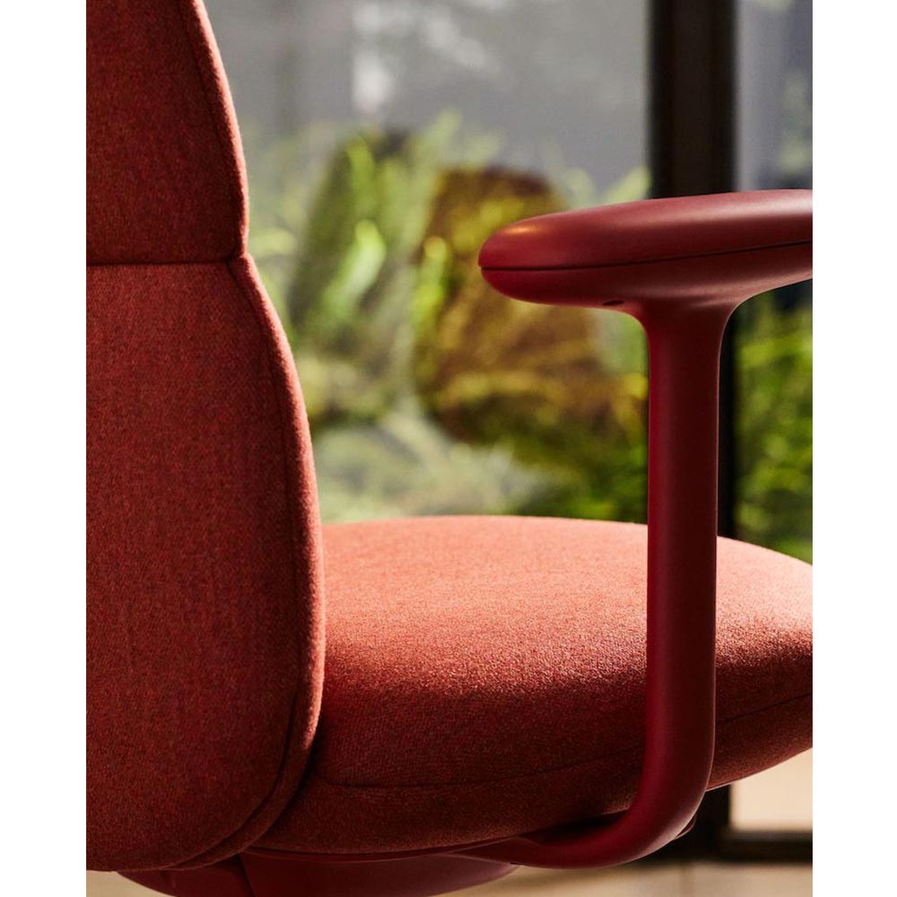 ASARI Chair ミドルバック ハイトアジャストメントアーム 硬床/カーペット用キャスター / Herman Miller（ハーマンミラー） / 高機能チェア / HER10033_dt_15.jpg