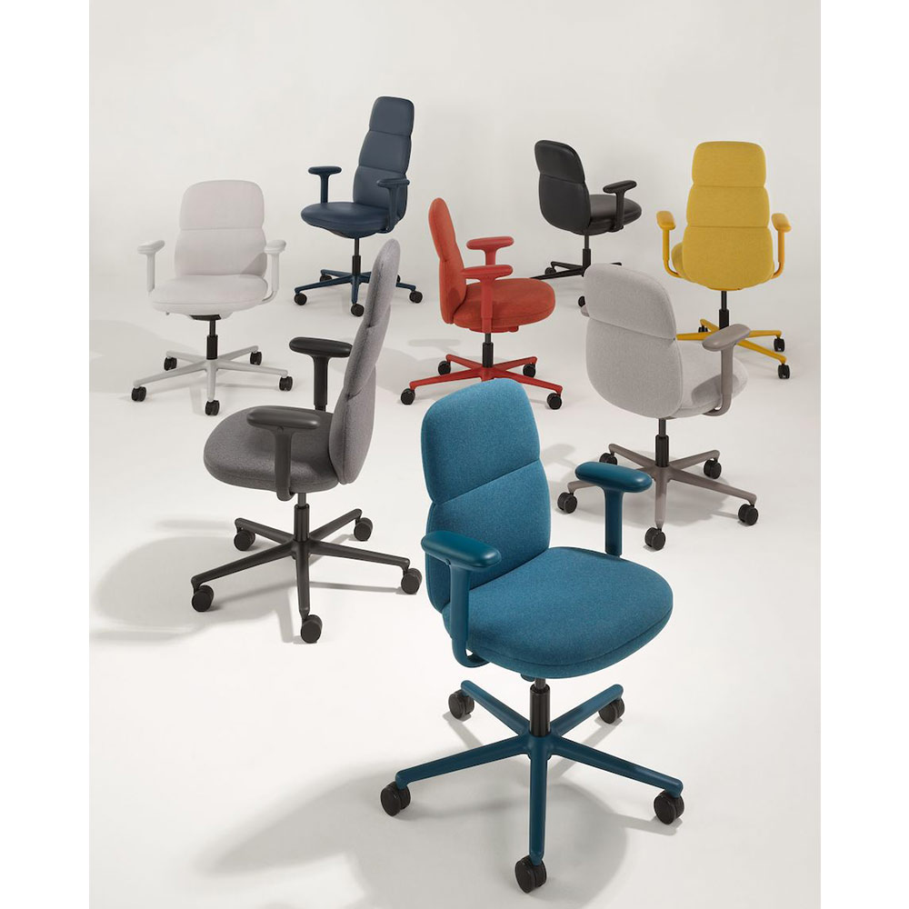 ASARI Chair ミドルバック ハイトアジャストメントアーム 硬床/カーペット用キャスター / Herman Miller（ハーマンミラー） / 高機能チェア / HER10033_dt_17.jpg