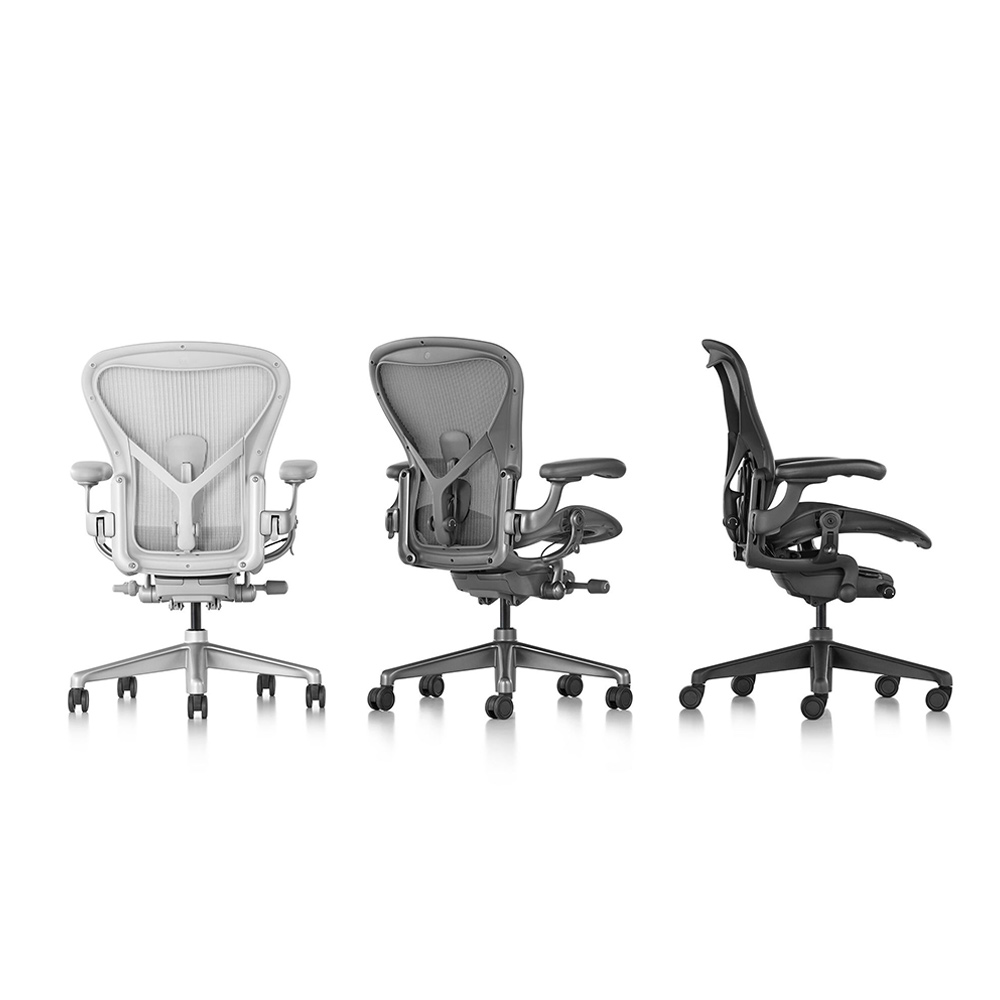 Aeron Chair Remastered B(Medium) 硬床/カーペット用キャスター / Herman Miller（ハーマンミラー） / 高機能チェア / HER10035_dt_06.jpg