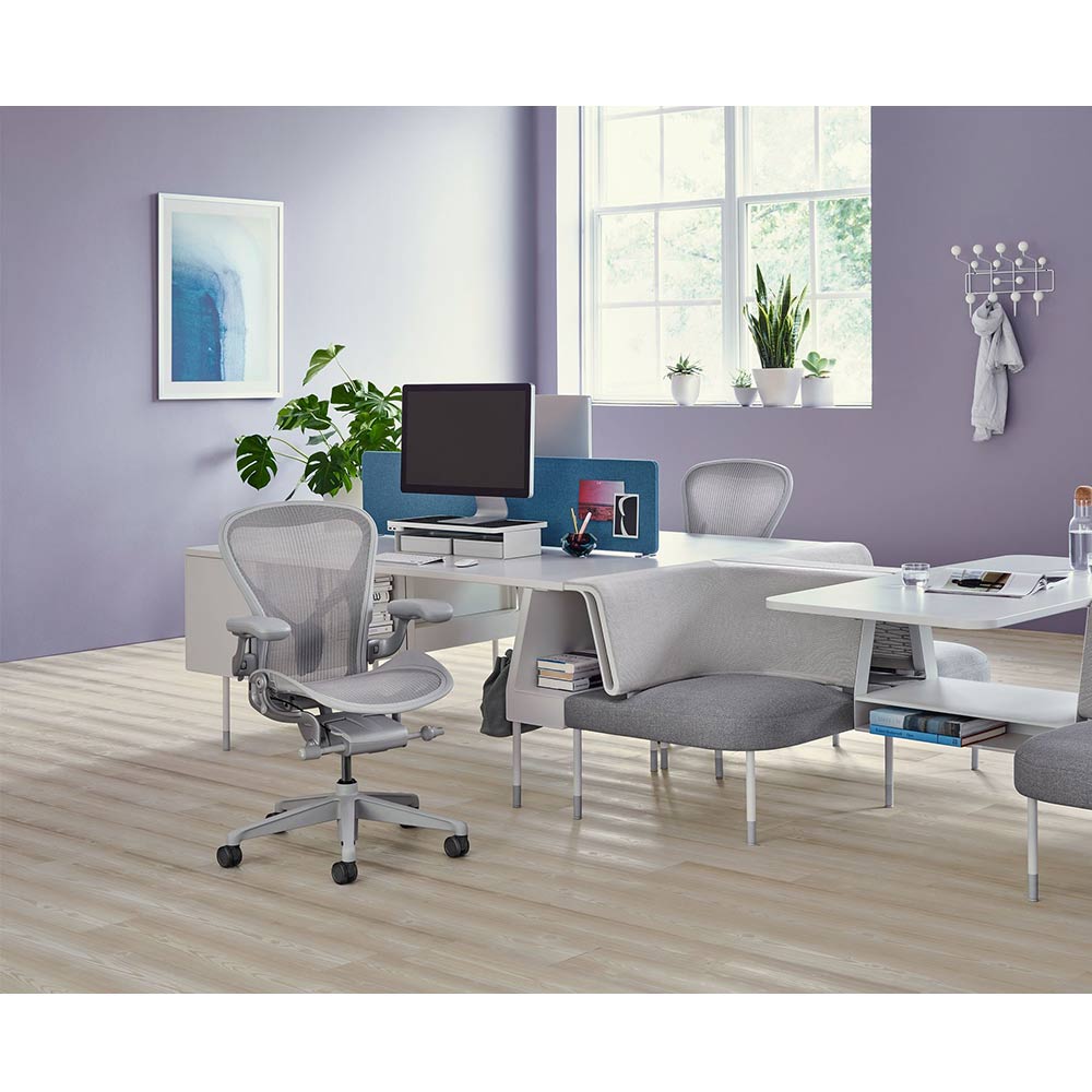 Aeron Chair Remastered B(Medium) 硬床/カーペット用キャスター / Herman Miller（ハーマンミラー） / 高機能チェア / HER10035_dt_16.jpg