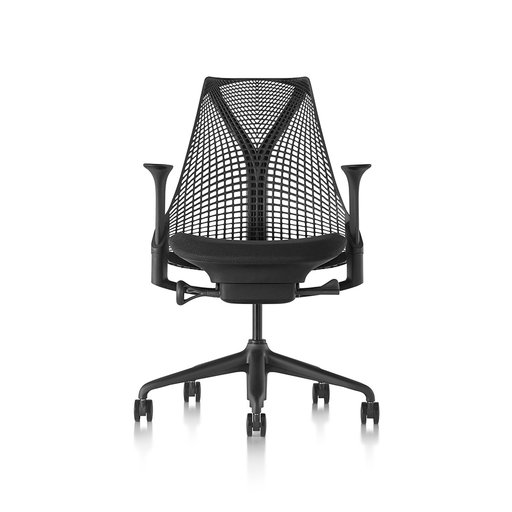 SAYL Chair Black カーペット用キャスター 機能制限モデル / Herman Miller（ハーマンミラー） / 高機能チェア / HER90021_dt_01.jpg