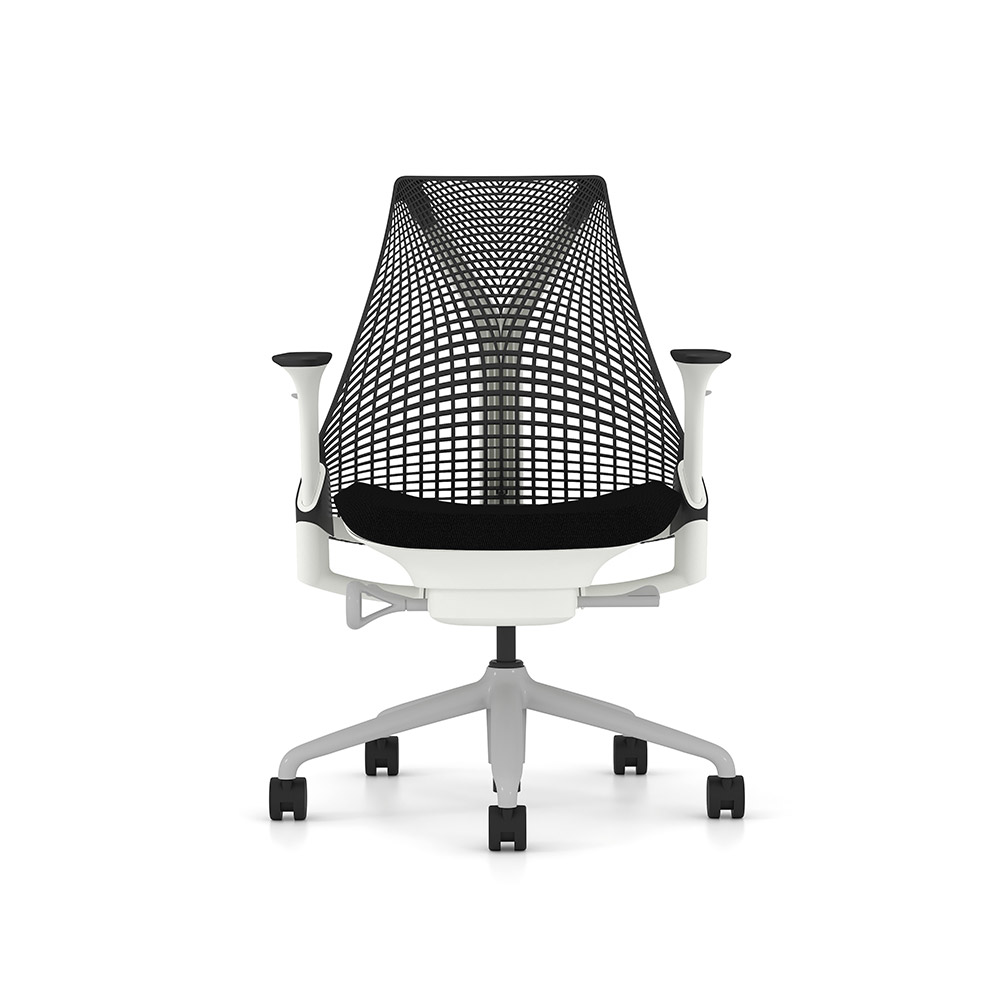 SAYL Chair White カーペット用キャスター 機能制限モデル / Herman Miller（ハーマンミラー） / 高機能チェア / HER90024_dt_01.jpg