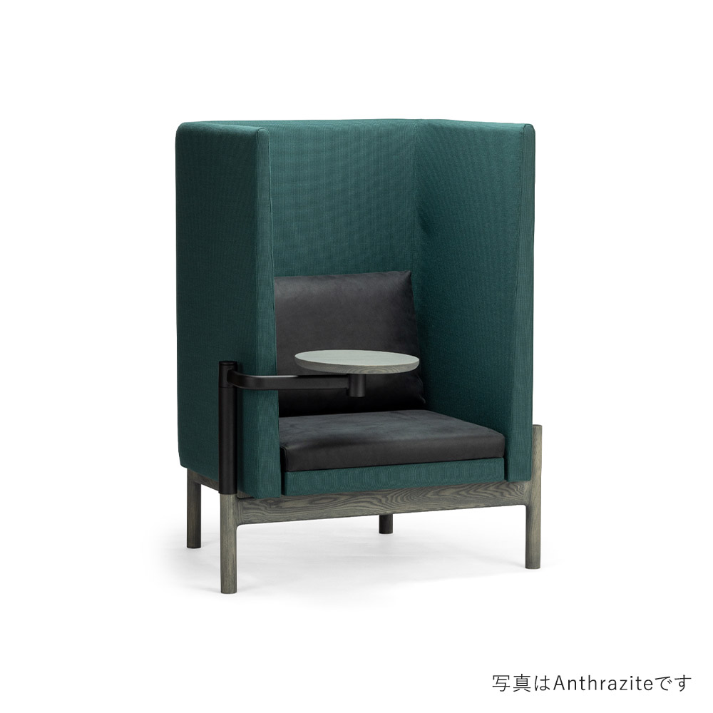Gsc 03 GG Naveli 0973+Dunes GGサイドテーブル有 Hirata Gen Collection / Hirata Gen Collection（ヒラタゲンコレクション） / 1人掛けソファ / HGC10058DBR_ma.jpg