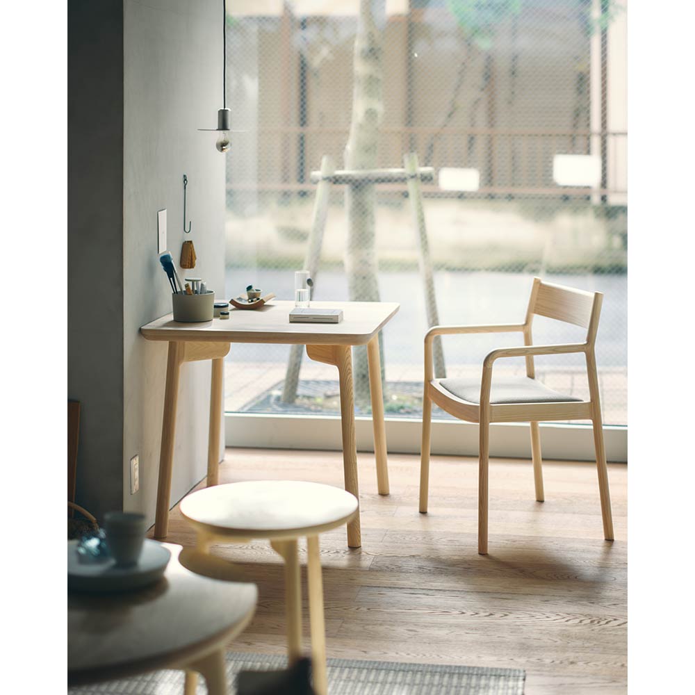 Gt 02 W800 Hirata Gen Collection / Hirata Gen Collection（ヒラタゲンコレクション） / ダイニングテーブル / HGC10065_dt_05.jpg