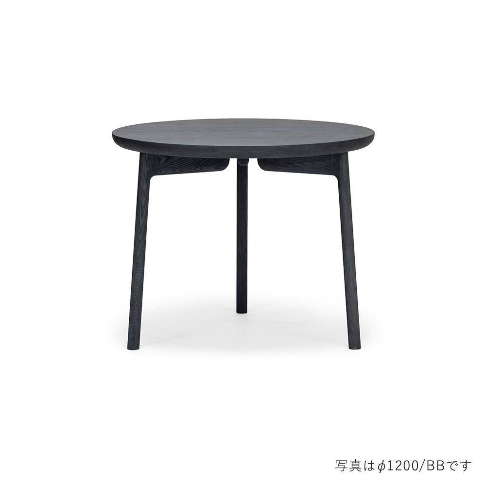 Gt 01 φ1000 3legs Hirata Gen Collection / Hirata Gen Collection（ヒラタゲンコレクション） / ダイニングテーブル / HGC10069LBR_ma.jpg