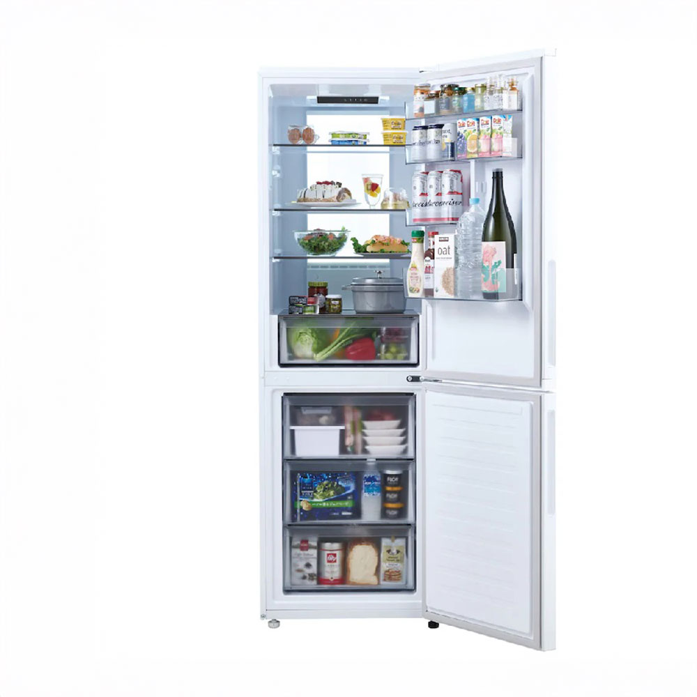 Haier 355L 2ドア冷蔵庫 JR-M36A-W スノーホワイト (右開き) / Haier（ハイアール） / 冷蔵庫・冷凍庫 / HIR10055_dt_01.jpg
