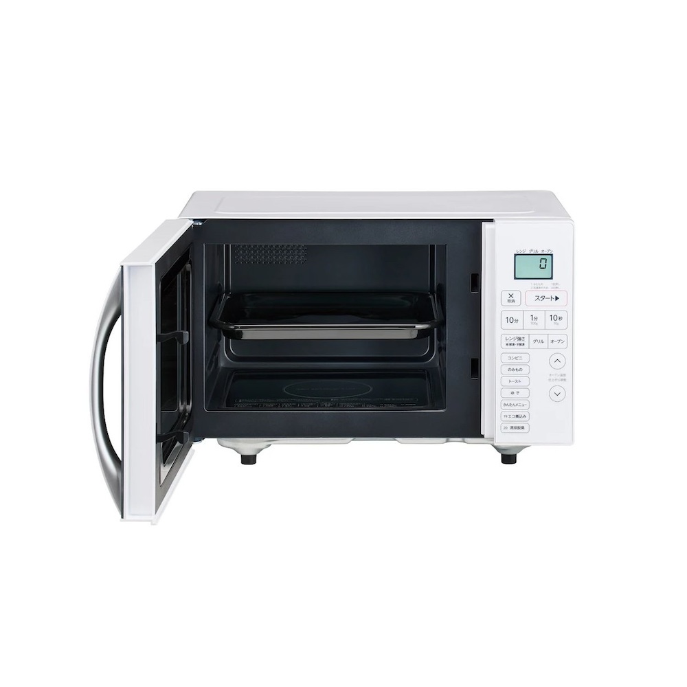 Haier 16L フラットタイプオーブンレンジ JM-FV16A-W ホワイト / Haier（ハイアール） / 電子レンジ・オーブン / HIR10056_dt_01.jpg
