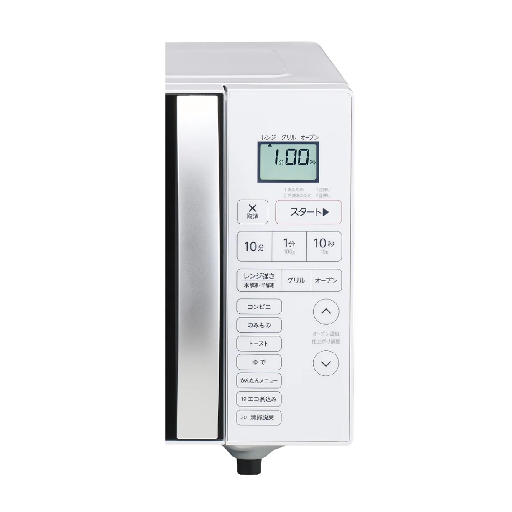 Haier 16L フラットタイプオーブンレンジ JM-FV16A-W ホワイト / Haier（ハイアール） / 電子レンジ・オーブン / HIR10056_dt_02.jpg