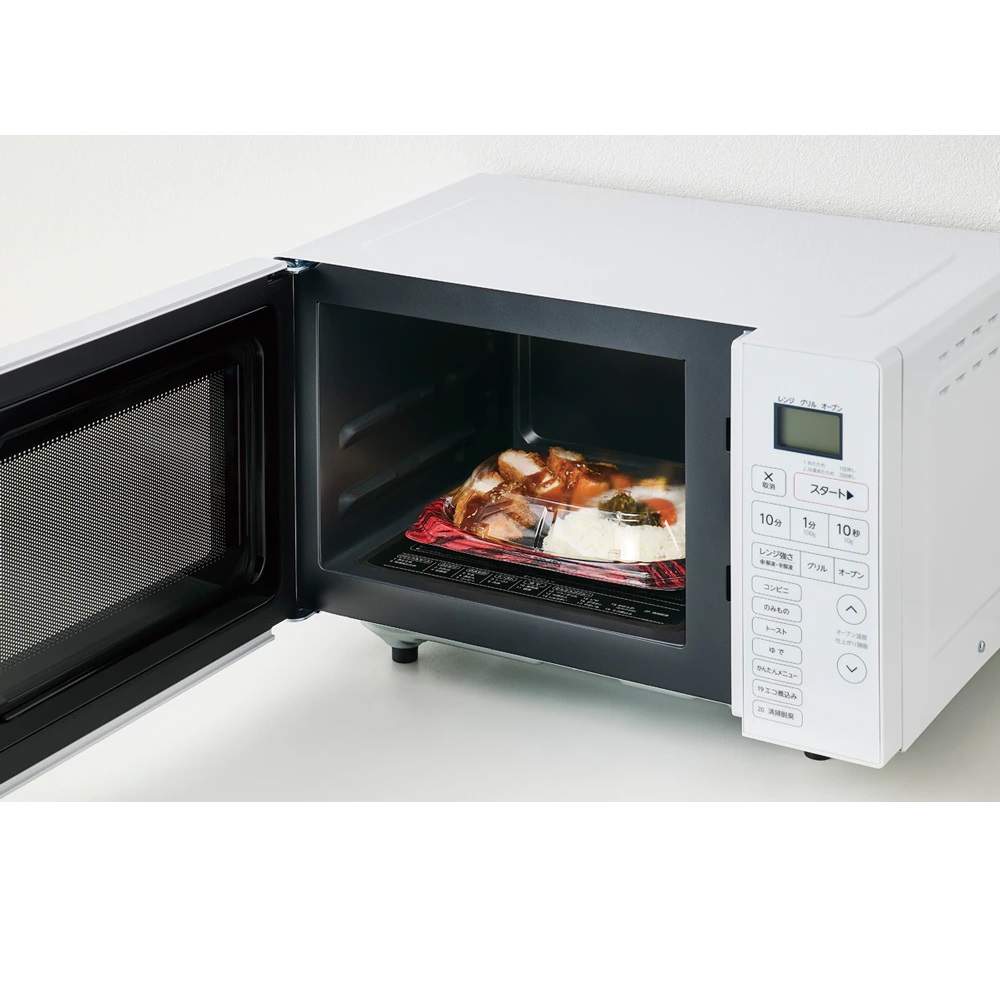 Haier 16L フラットタイプオーブンレンジ JM-FV16A-W ホワイト / Haier（ハイアール） / 電子レンジ・オーブン / HIR10056_dt_05.jpg
