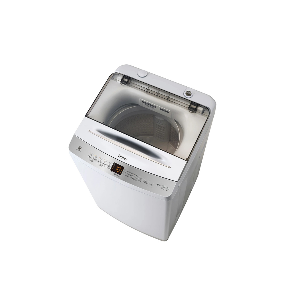 Haier 全自動洗濯機 8.0kg JW-UD80B-W ホワイト (上開き) / Haier（ハイアール） / 洗濯機・乾燥機 / HIR10062_dt_01.jpg
