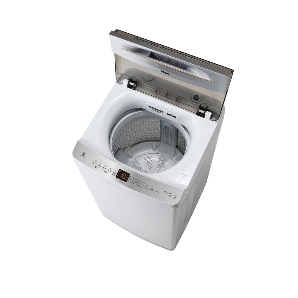 Haier 全自動洗濯機 8.0kg JW-UD80B-W ホワイト (上開き) / Haier（ハイアール） / 洗濯機・乾燥機 / HIR10062_dt_02.jpg