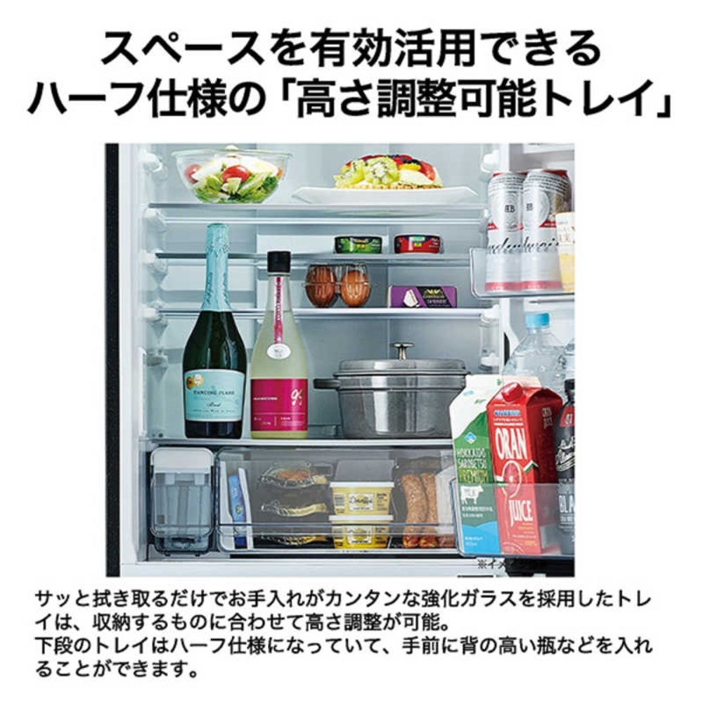 Haier 325L 3ドア冷蔵庫 JR-CVM33A (右開き) / Haier（ハイアール） / 冷蔵庫・冷凍庫 / HIR10063_dt_08.jpg