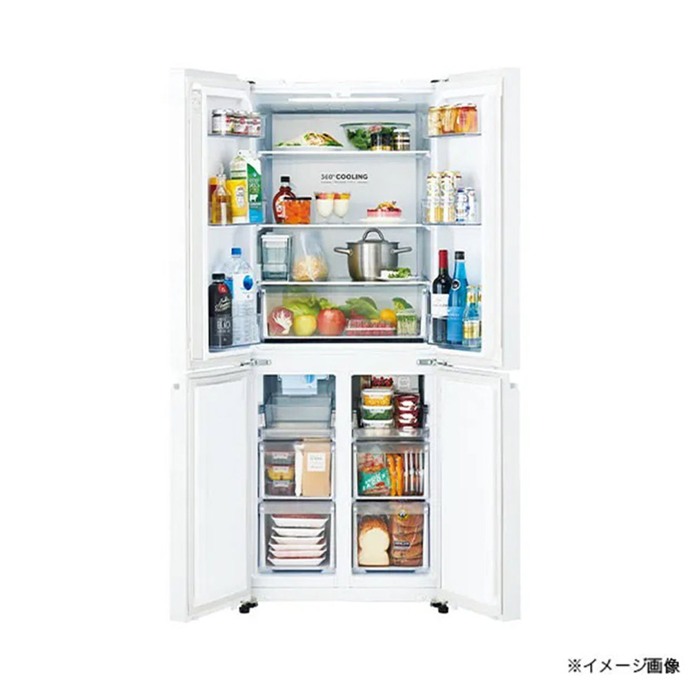 Haier 【台数限定50%OFF】Haier 406L 4ドア 冷凍冷蔵庫 JR-GX41A Haier 【台数限定50%OFF】Haier 406L 4ドア 冷凍冷蔵庫 JR-GX41A