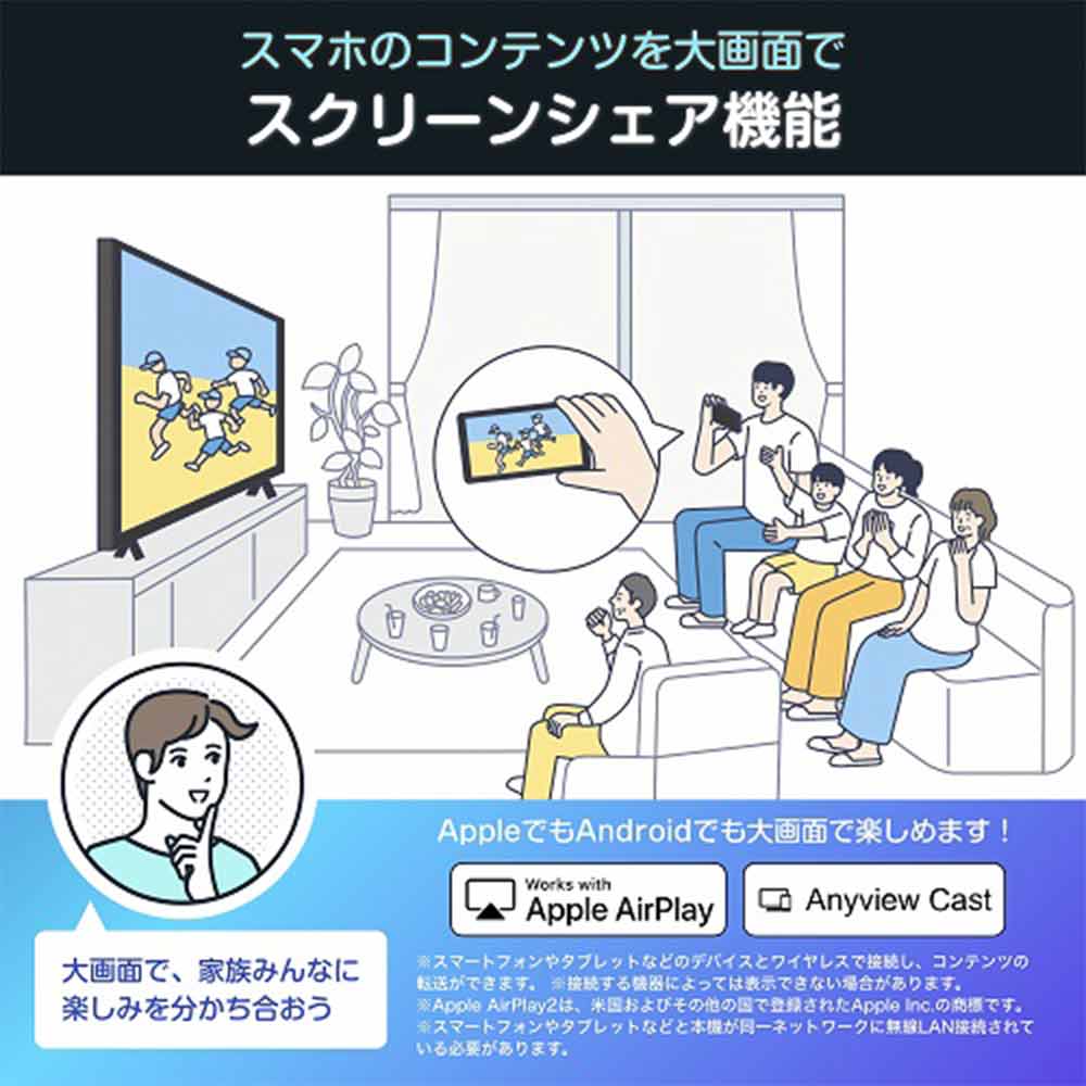 Hisense 液晶テレビ 50A6H 50V型※注意事項あり