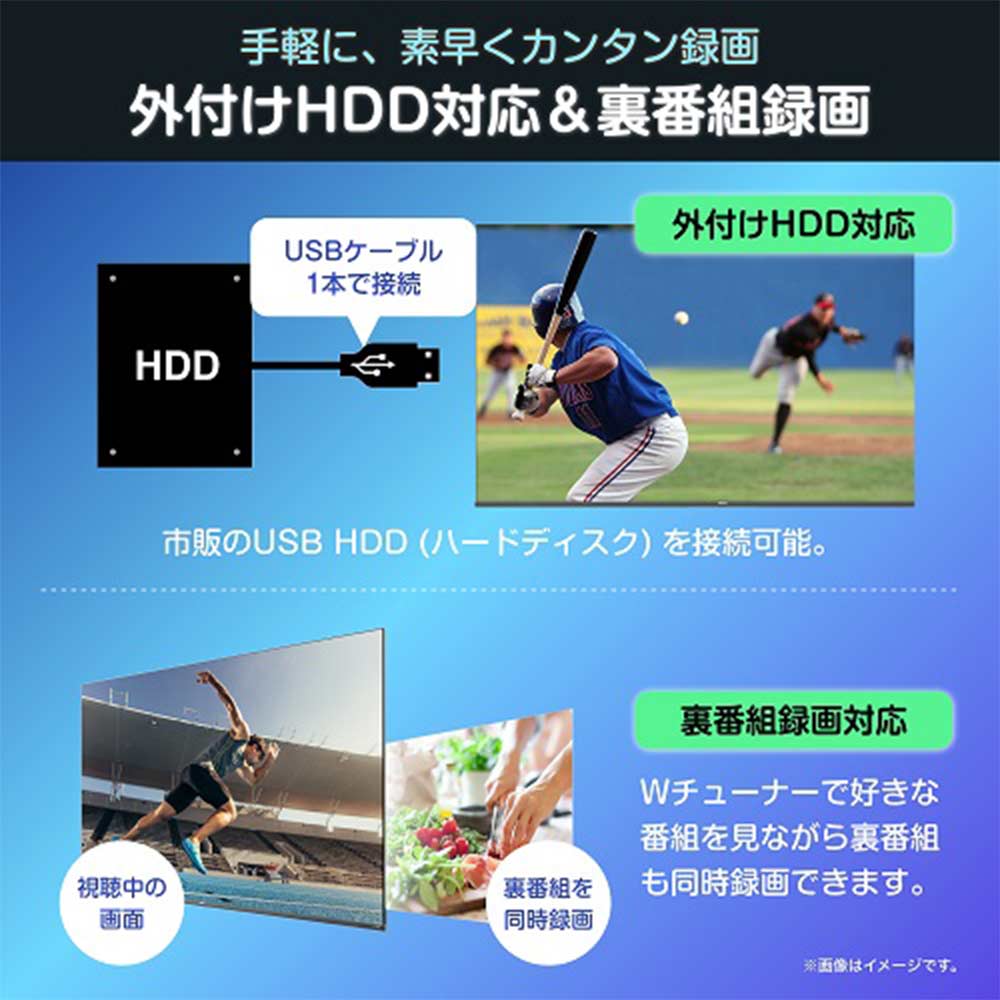 Hisense 55v型 4K液晶テレビ 55E6N / Hisense（ハイセンス） / テレビ本体・チューナー / HIS10045_dt_02.jpg