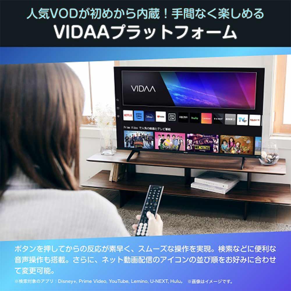 Hisense Hisense 43v型 4K液晶テレビ 43E6N / ハイセンス Hisense Hisense 43v型 4K液晶テレビ 43E6N / ハイセンス