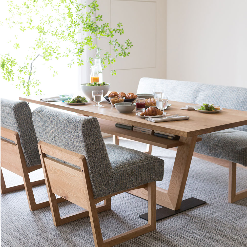 LIBERIA PLUS 140 Dining Table HIRASHIMA / HIRASHIMA（ヒラシマ） / ダイニングテーブル / HSM10001_dt_10.jpg